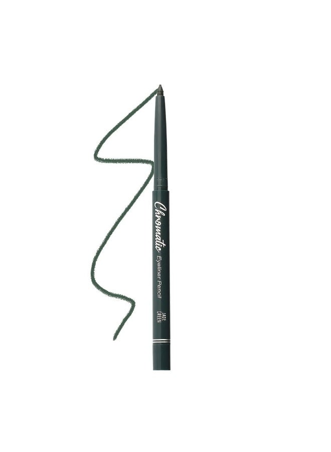 Coloressence Chromatic Colored Eye Pencils | Smudgeproof Velvet Finish | Creamy Texture | Safe for Eyes|Jade Green-0.25gm - Image 1